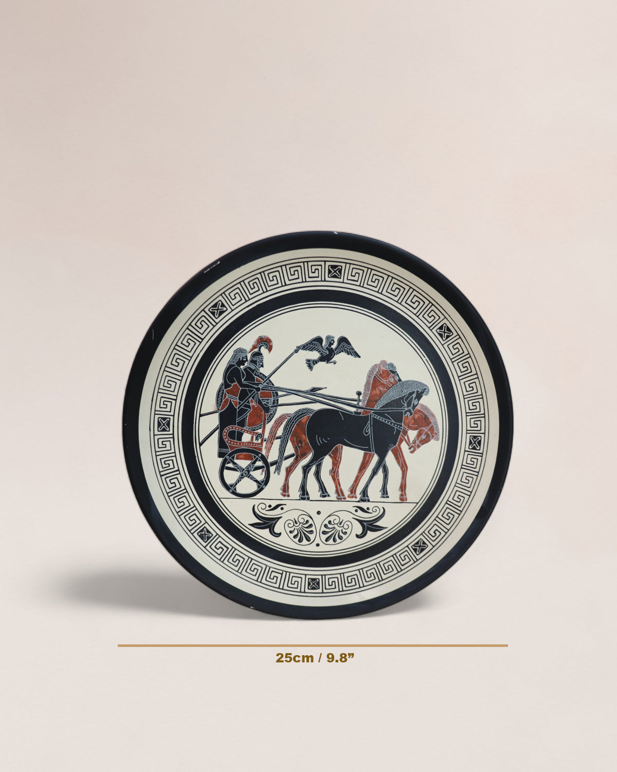 Pair of Vintage Decorative Plates - Ancient Greek Replicas