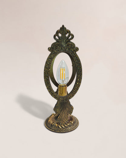 Pair Of Vintage 1960s Italian Brass Table Lamps