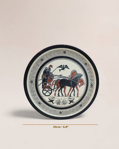 Pair of Vintage Decorative Plates - Ancient Greek Replicas