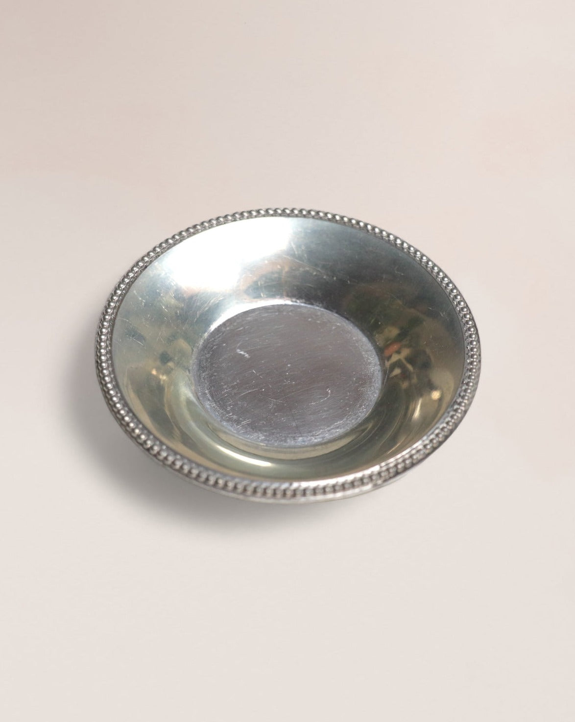 Exquisite Pewter and Porcelain Service Set