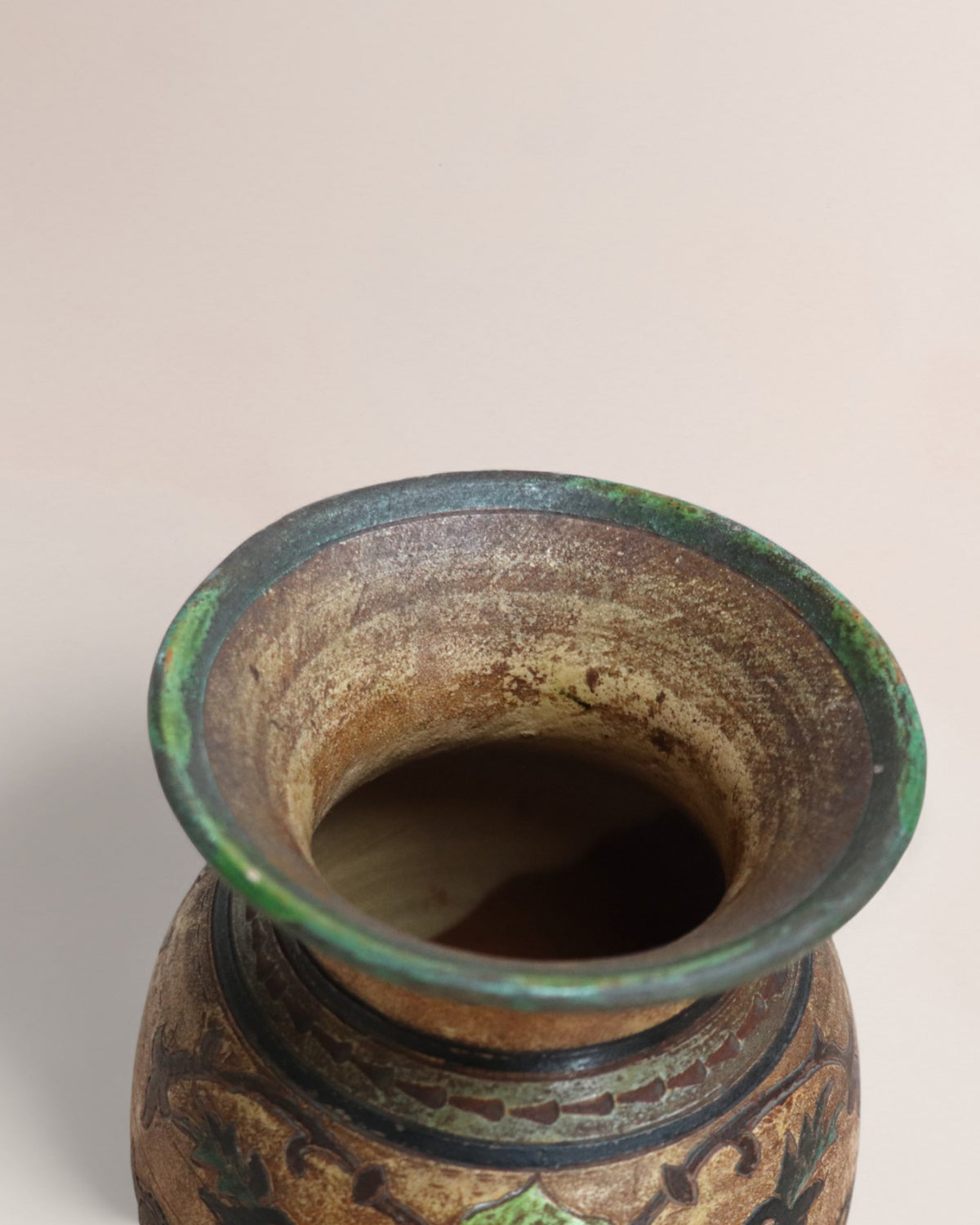 Pair of Antique 1920s Montopoli Arno Terracotta Vases