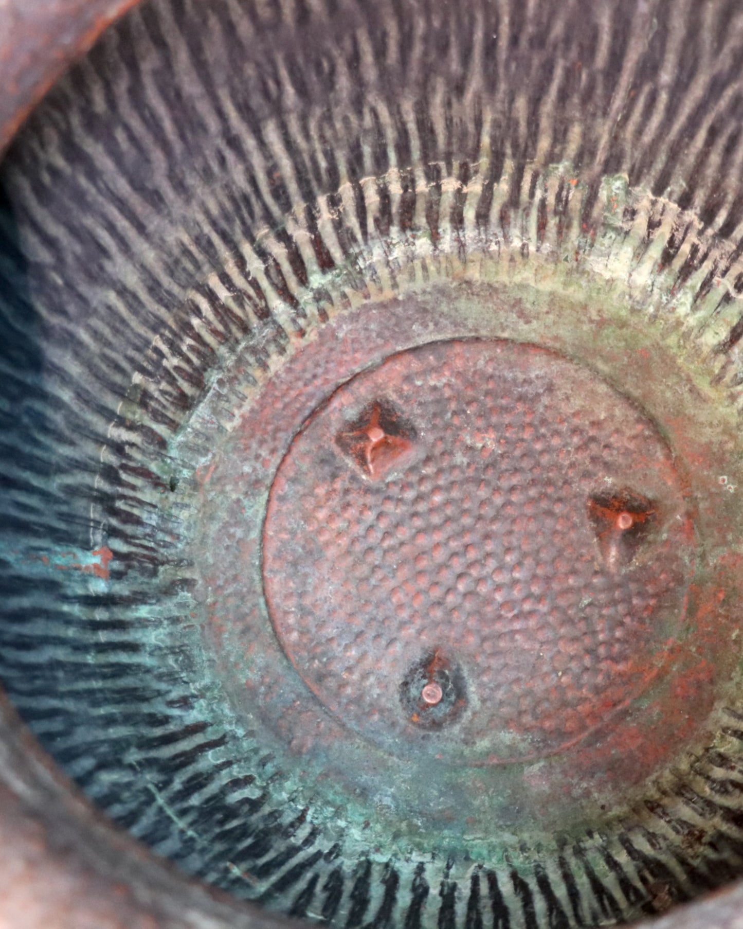 Early 1900s Italian Handmade Copper Flowerpot