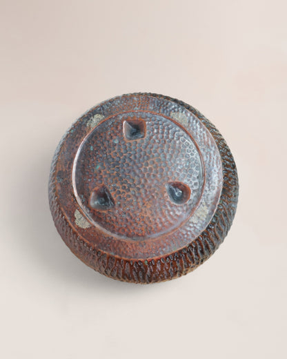 Early 1900s Italian Handmade Copper Flowerpot